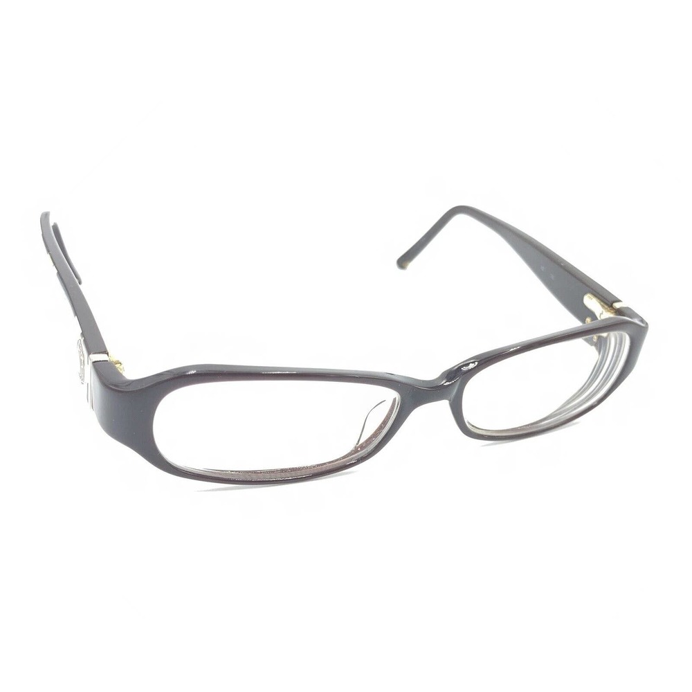 Coach Roberta 843 Brown Oval Rectangular Eyeglass… - image 1